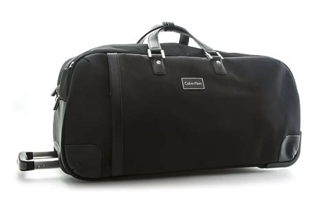 calvin klein rolling duffel bag.